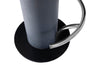 Phillips Collection Home Phillips Collection Concrete Bar Stool, Chamcha Wood Top, Stainless Steel Footrest