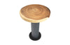 Phillips Collection Home Oversized LTL - Rate to be Quoted Phillips Collection Concrete Bar Table, Chamcha Wood Top