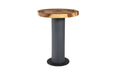 Phillips Collection Home Oversized LTL - Rate to be Quoted Phillips Collection Concrete Bar Table, Chamcha Wood Top