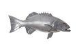 Phillips Collection Home Phillips Collection Coral Trout Fish Wall Sculpture, Resin, Polished Aluminum Finish