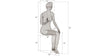 Phillips Collection Home Oversized LTL - Rate to be Quoted Phillips Collection Crazy Wire Lounging Female
