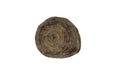 Phillips Collection Home Phillips Collection Crosscut Coffee Table, Gray Stone, Forged Legs