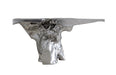 Phillips Collection Home Oversized LTL - Rate to be Quoted Phillips Collection Crown Console, Silver Leaf