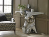 Phillips Collection Home Oversized LTL - Rate to be Quoted Phillips Collection Crown Console, Silver Leaf