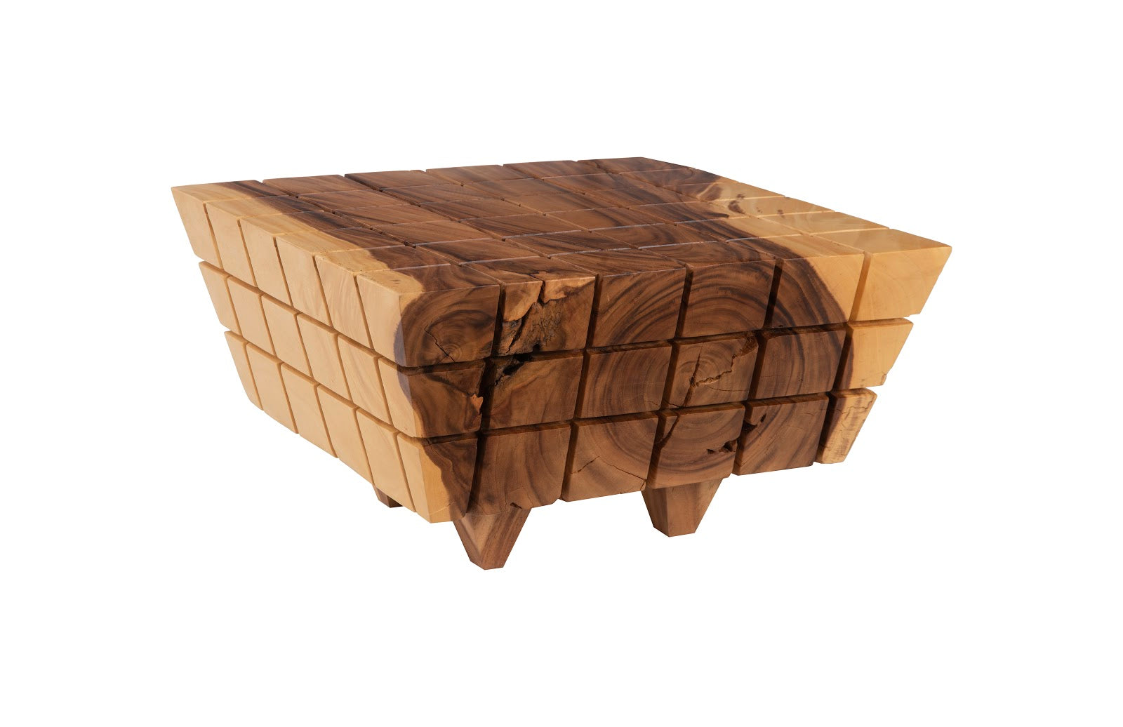 Phillips Collection Home Oversized LTL - Rate to be Quoted Phillips Collection Cubed Coffee Table, Natural