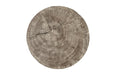 Phillips Collection Home Phillips Collection Curved Wood Stool, Thick , Gray Stone, Gray Stone