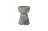 Phillips Collection Home Phillips Collection Curved Wood Stool, Thin, Gray Stone