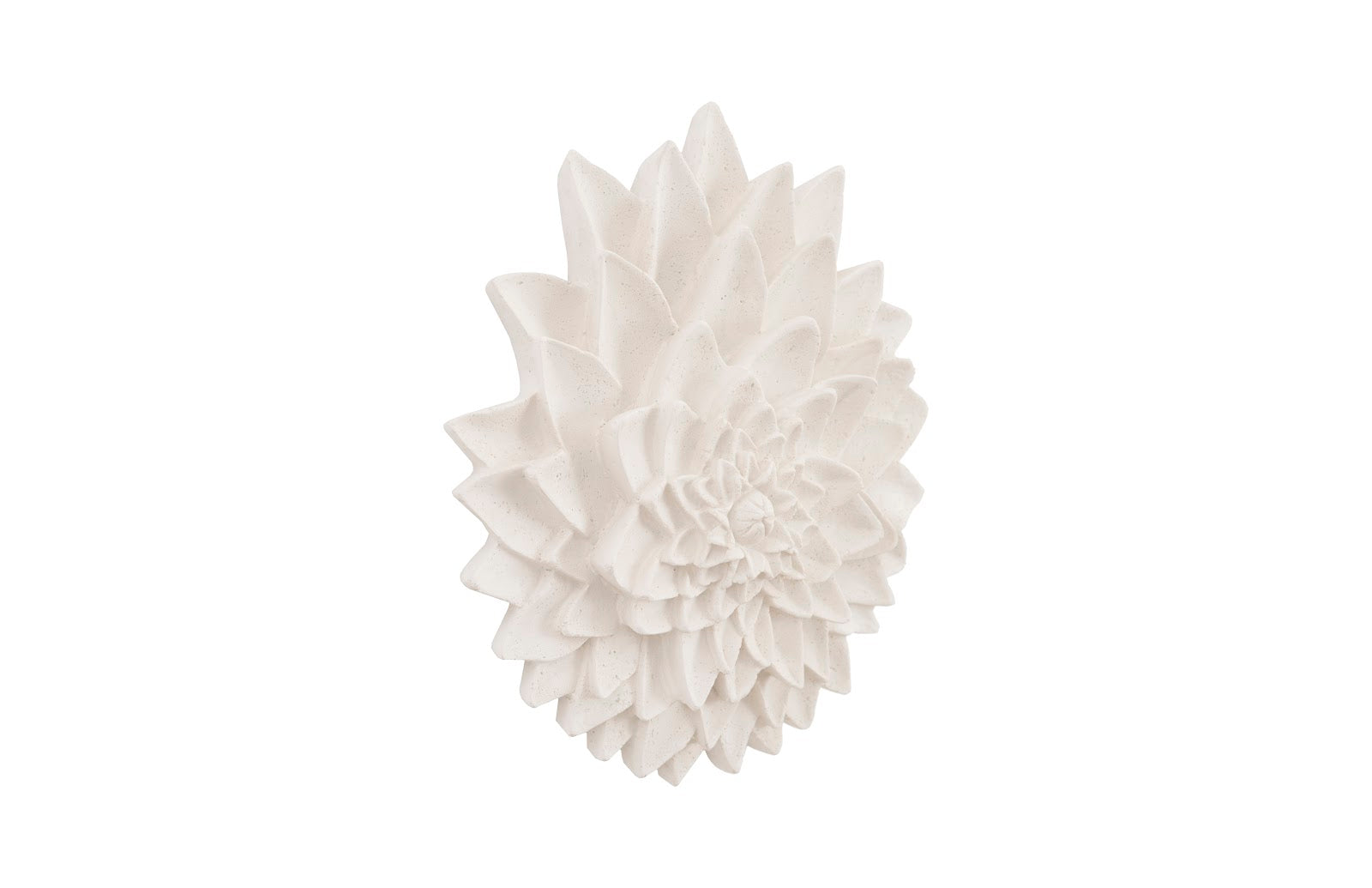 Phillips Collection Home Phillips Collection Dahlia Flower Wall Art, White Stone