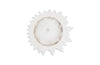 Phillips Collection Home Phillips Collection Dahlia Flower Wall Art, White Stone