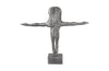 Phillips Collection Home Oversized LTL - Rate to be Quoted Phillips Collection Diving Sculpture, Aluminum, Large