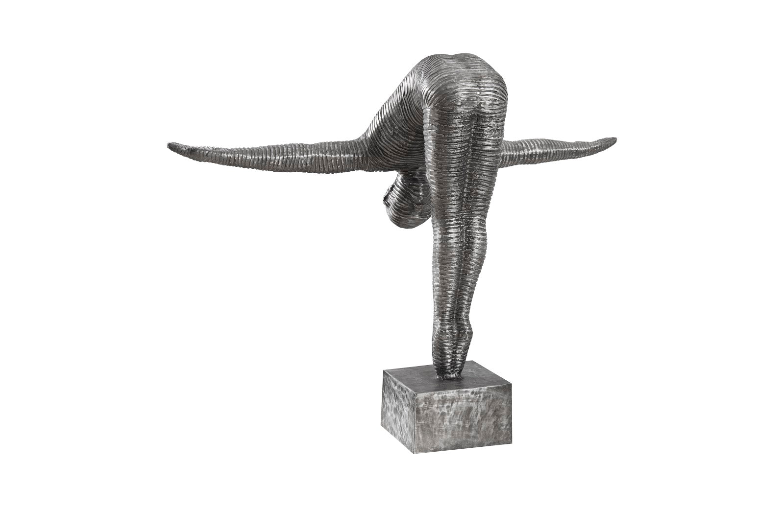 Phillips Collection Home Phillips Collection Diving Sculpture, Aluminum, Small