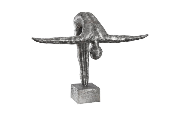Phillips Collection Home Phillips Collection Diving Sculpture, Aluminum, Small