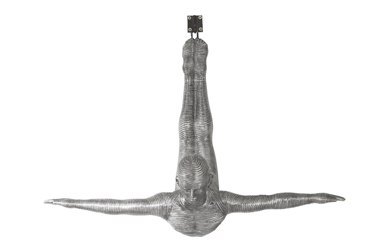 Phillips Collection Home Oversized LTL - Rate to be Quoted Phillips Collection Diving Wall Sculpture, Aluminum, Large