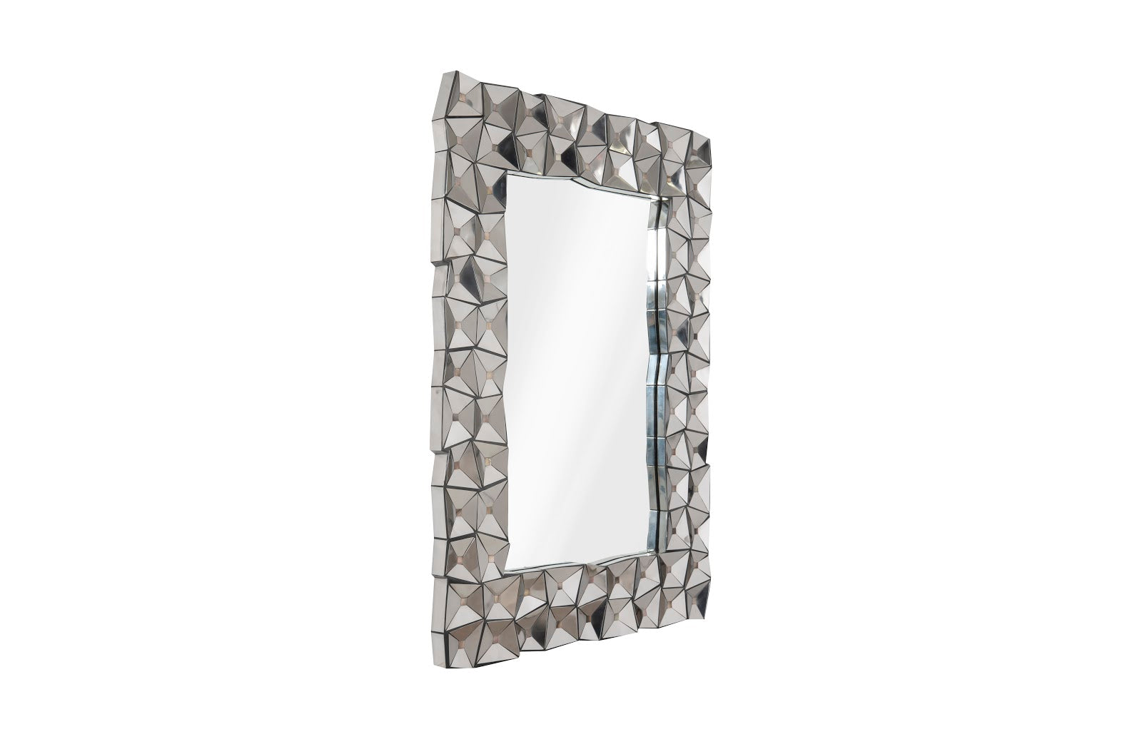 Phillips Collection Home Phillips Collection Divot Mirror, Stainless Steel