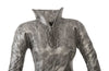 Phillips Collection Home Phillips Collection Dress Sculpture, Long Sleeves, Black/Silver, Aluminum