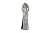 Phillips Collection Home Phillips Collection Dress Sculpture, Long Sleeves, Black/Silver, Aluminum