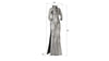 Phillips Collection Home Phillips Collection Dress Sculpture, Long Sleeves, Black/Silver, Aluminum
