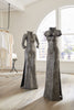 Phillips Collection Home Phillips Collection Dress Sculpture, Long Sleeves, Black/Silver, Aluminum