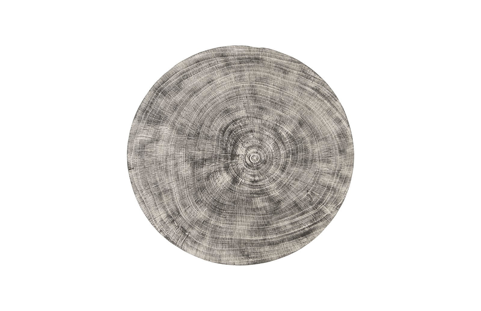 Phillips Collection Home Phillips Collection Drum Stool, Mango Wood, Gray Stone
