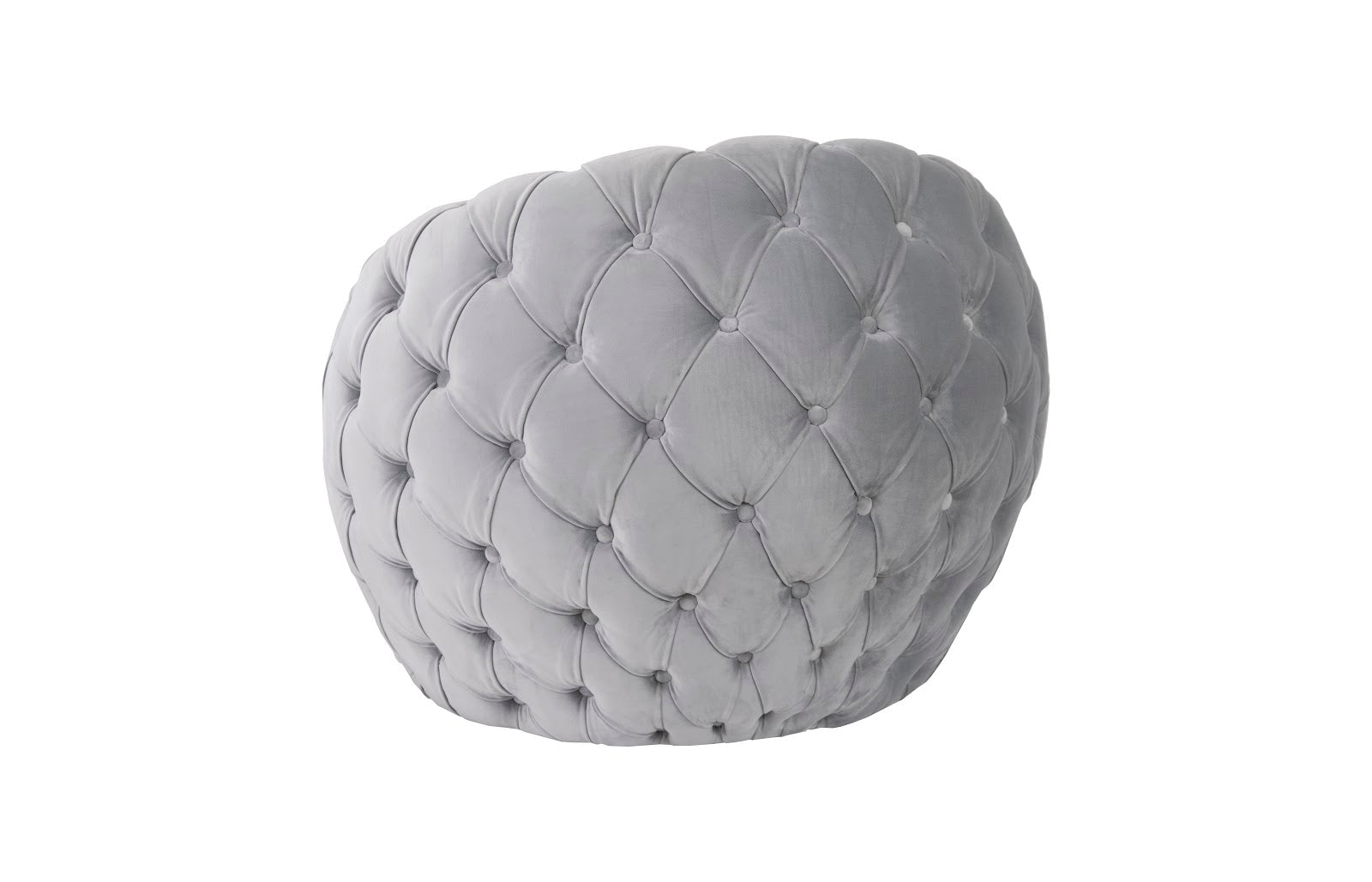 Phillips Collection Home Oversized LTL - Rate to be Quoted Phillips Collection Egg Chair, Cool Gray Velvet Fabric