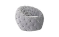 Phillips Collection Home Oversized LTL - Rate to be Quoted Phillips Collection Egg Chair, Cool Gray Velvet Fabric