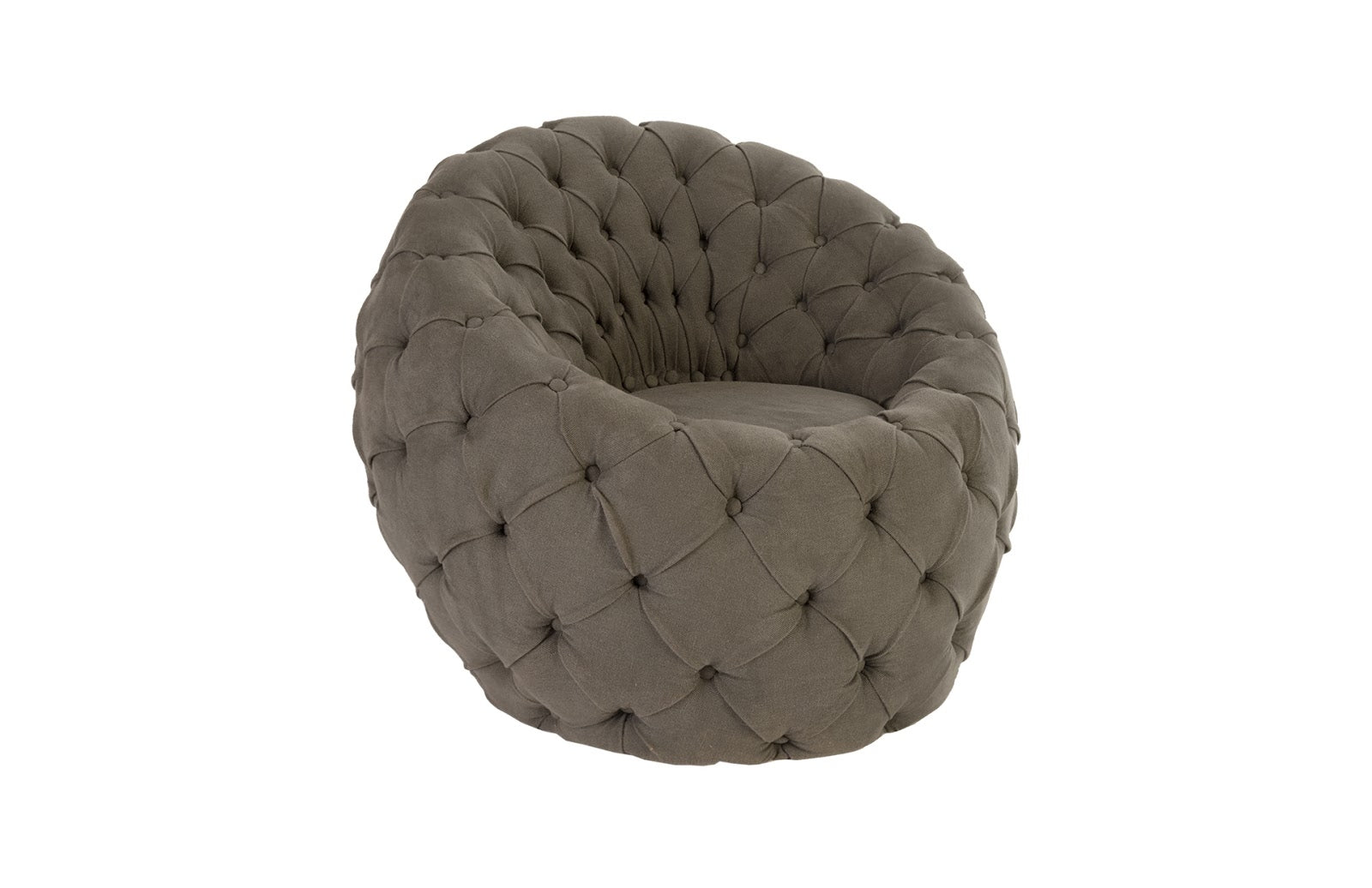 Phillips Collection Home Oversized LTL - Rate to be Quoted Phillips Collection Egg Chair, Ramie Gray