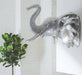 Phillips Collection Home Oversized LTL - Rate to be Quoted Phillips Collection Elephant Wall Art, Resin, Silver Leaf