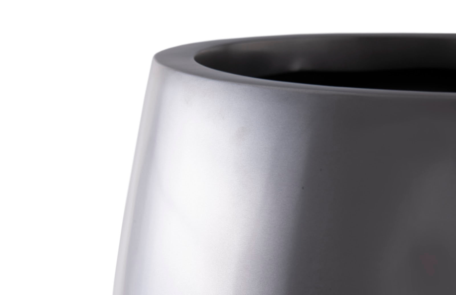 Phillips Collection Home Phillips Collection Elonga Planter, Polished Aluminum, LG