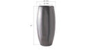 Phillips Collection Home Phillips Collection Elonga Planter, Polished Aluminum, LG