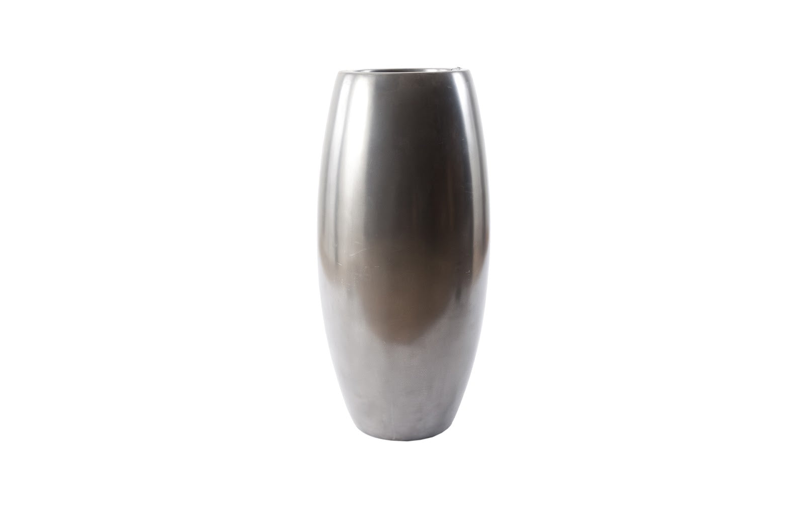 Phillips Collection Home Phillips Collection Elonga Planter, Polished Aluminum, MD