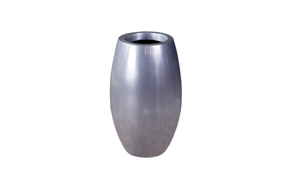 Phillips Collection Home Phillips Collection Elonga Planter, Polished Aluminum, SM