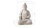 Phillips Collection Home Oversized LTL - Rate to be Quoted Phillips Collection Enchanting Buddha, Roman Stone