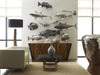 Phillips Collection Home Phillips Collection Estuary Cod Fish Wall Sculpture, Resin, Silver Leaf