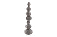 Phillips Collection Home Oversized LTL - Rate to be Quoted Phillips Collection Faceted Rock Column Sculpture, Gray