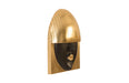Phillips Collection Home Phillips Collection Fashion Faces Wall Art, Large, Kiss, Black and Gold Leaf
