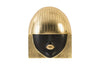 Phillips Collection Home Phillips Collection Fashion Faces Wall Art, Large, Kiss, Black and Gold Leaf