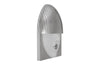 Phillips Collection Home Phillips Collection Fashion Faces Wall Art, Large, Kiss, White and Silver Leaf