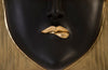 Phillips Collection Home Phillips Collection Fashion Faces Wall Art, Large, Pout, Black and Gold Leaf