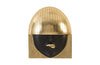 Phillips Collection Home Phillips Collection Fashion Faces Wall Art, Large, Pout, Black and Gold Leaf