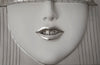 Phillips Collection Home Phillips Collection Fashion Faces Wall Art, Large, Smile, White and Silver Leaf