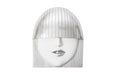 Phillips Collection Home Phillips Collection Fashion Faces Wall Art, Large, Smile, White and Silver Leaf
