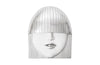 Phillips Collection Home Phillips Collection Fashion Faces Wall Art, Large, Smile, White and Silver Leaf