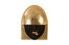 Phillips Collection Home Phillips Collection Fashion Faces Wall Art, Small, Black and Gold Leaf, Set of 3