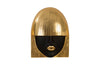 Phillips Collection Home Phillips Collection Fashion Faces Wall Art, Small, Black and Gold Leaf, Set of 3