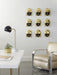 Phillips Collection Home Phillips Collection Fashion Faces Wall Art, Small, Black and Gold Leaf, Set of 3