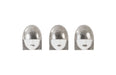Phillips Collection Home Phillips Collection Fashion Faces Wall Art, Small, White and Silver Leaf, Set of 3