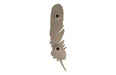 Phillips Collection Home Phillips Collection Feathers Wall Art, Large, Silver Leaf, Set of 2