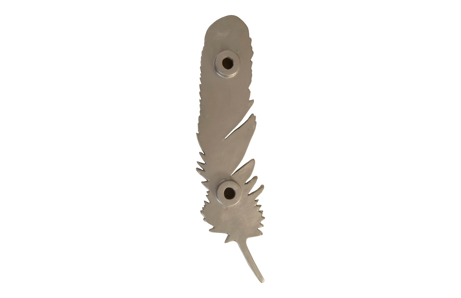 Phillips Collection Home Phillips Collection Feathers Wall Art, Large, Silver Leaf, Set of 2