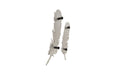 Phillips Collection Home Phillips Collection Feathers Wall Art, Small, Silver Leaf, Set of 2