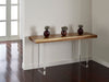 Phillips Collection Home Oversized LTL - Rate to be Quoted Phillips Collection Floating Console Table, Acrylic Legs